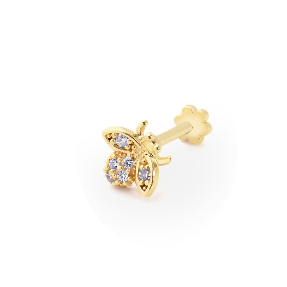 Arı Tasarım Taşlı Piercing